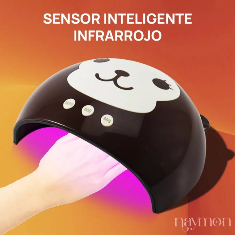 Naymon Lampara Led Uv Uñas Acrilico Gelish Secador Spa Profesional