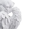 Relaxdays Praying Grave Angel, Artificial Stone, Weather, Frost & UV