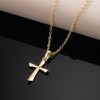 Fanglcy Cross Necklace for Women Gold Cross Necklaces for Women