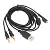 Headphone Audio Cable USB and 3.5mm Audio Jack Audio Cord