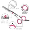 Wikdey Pink Dog Grooming Scissors with Safety Round Tip,Pet Grooming