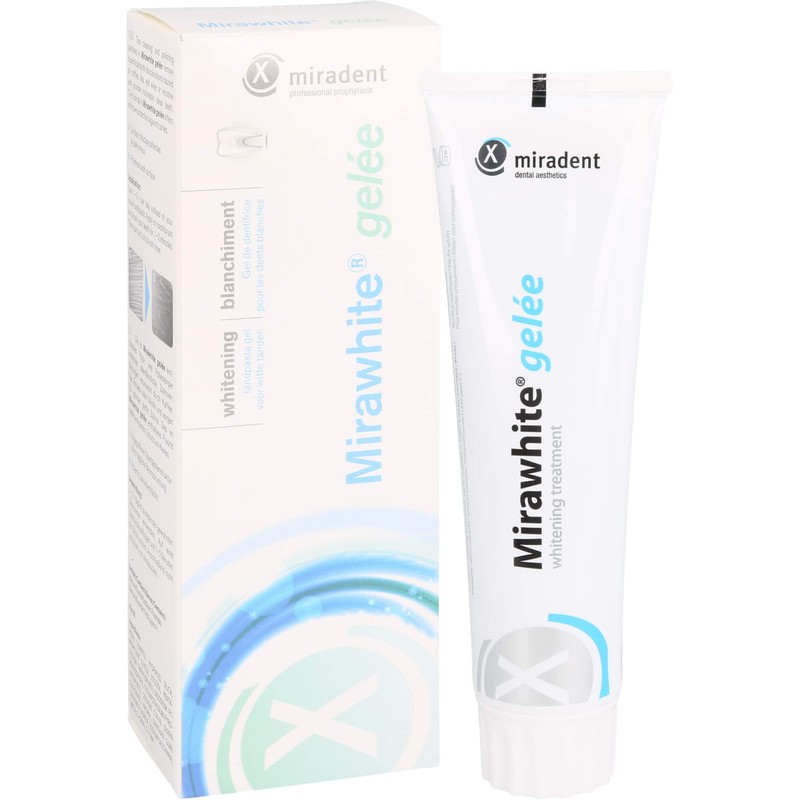 Miradent Bleaching Mirawhite Gelee 100 ml, Zahnpasta, 1 Stück