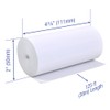 POS1 Thermal Paper Rolls 4-3/8 x 125 ft | 50mm