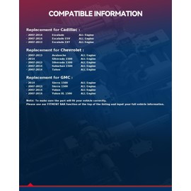 KAX Front Steering Knuckle Fit for 2007-2013 Escalade EXT, Avalanche, 2007-2014 Silverado/Sierra 1500, Tahoe/Yukon, Suburban 1500, Escalade, Escalade ESV,Passenger and Driver Side 698070+698071
