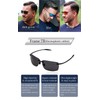 valeria Polarized Lightweight Sunglasses [13g Ultra-Light] UV Protection Sports &