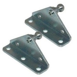 10MM Ball Stud Bracket for Gas Spring/Prop/Strut (2 Pack)