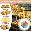 NXPpiULeh Pizza Cutter Funny Pizza Cutter Wheel Pizza Tool Plastic