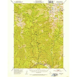 YellowMaps Helena CA topo map, 1:62500 Scale, 15 X 15 Minute, Historical, 1951, Updated 1953, 20.7 x 16.6 in - Tyvek