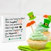St. Patricks Day Decor Irish Blessing Sign Laughter Gold Happiness