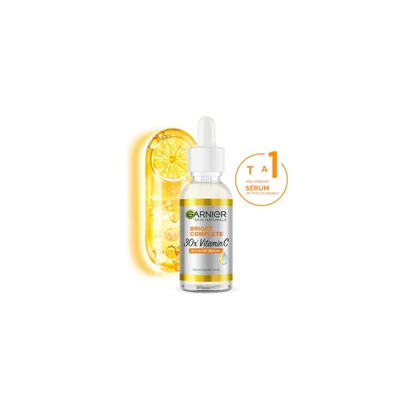 Suero Facial Potenciador Vitamina Brillante Completo Garnier 30ml