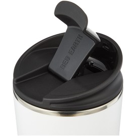 Ken Onishi Red Earth Stainless Steel Short Tumbler, White, Size: Approx. φ3.2 inches (8.2 cm), H6.1 inches (15.5 cm), REA-2801