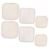 minkissy 6 Piece Bath Loofah Sponge Set Shower Loofahs Body