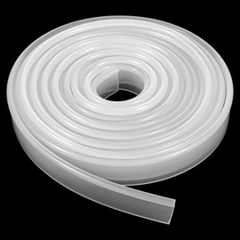 Framed Shower Door Bottom Seal Strip Replacement, 118 Inch Shower Door Sweep Showers Door Strip for Door Frame Window Bathroom Showers Glass Gaps