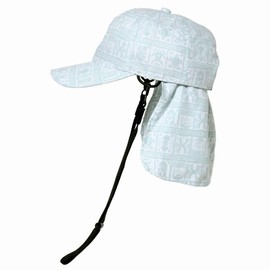 Tabarua Junior UV Surf Cap TM2011 TAPA Blue 21.7 inches (55 cm), UPF50+ Sun Shade, Amphibious Hat