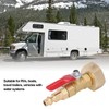 Rv Blow Out Plug Adapter, Sprinkler Blow Out Adapter, Brass