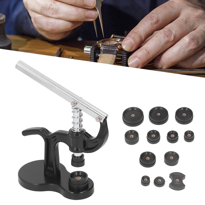 Watch Case Press Spring Arm Non Slip Handle Watch Back