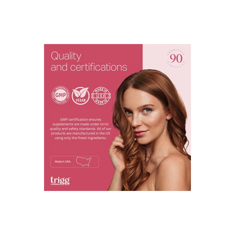 Trigg Probi?ticos Vaginales para Mujeres: Equilibrio del Ph