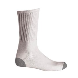 White socks men grey scales single pair