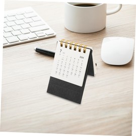OHPHCALL Mini Standing Calendar Convenient Desktop Planner for Stylish Month Calendar for Students Teachers and Professionals Compact Design for Easy Arrangement