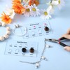 2 Pcs Bead Measuring Ruler Bead Sizer Chart Size Chart