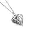 Cremation Jewelry for Ashes Engraved "Your Wings were Ready but