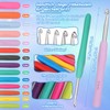 Coopay 73-Piece Crochet Set for Beginners, Portable Crochet Hook Set
