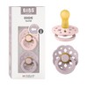 BIBS 5713795241187 PACIFIER, Blossom/Dusky Lilac, 2 piezas