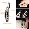 Buspoll Portable Multifunctional EDC Tool; Ratchet Screwdriver and nut Driver,