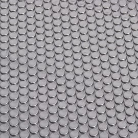 Hot Tub Bubble Blanket - 9 x 9 FT 16-Mil Spa Square Solar Pool Cover | Durable Floating Thermal Blanket for Heat Retention and Insulating (Gray)