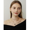 OZEL Layered Necklaces for Women 14K Gold Plated Dainty Gold