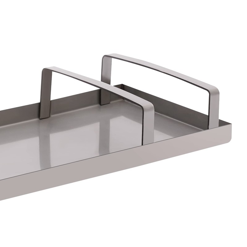 Silencear Concrete Stainless Steel Knee Boards, 28'' x 8'' Concrete