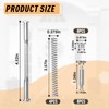 4PC K5131 Storm Door Hinge Pin Kit for Croft and