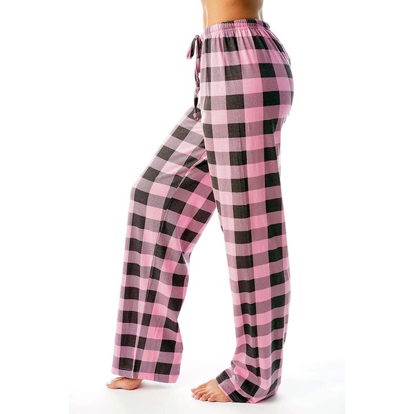 Pajama Pants for Women Plaid Pajamas Comfy Lounge Pants Plus