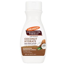 Palmer Coconut Oil Formula Body Lotion Loción Corporal Hidratante Coco Extracto Café Verde Vitamina Humectación Horas Dermatológicamente Probada 250ml