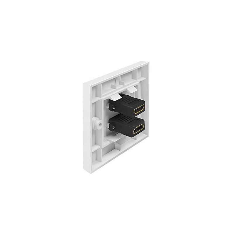 odedo HDMI Wall Socket 2 Port with 2 x HDMI