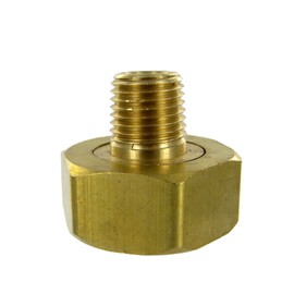 Brass Swivel Connector - Male Pipe to Female Hose - FGHT x 1/2-Inch MNPT