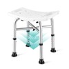 Kicimpro 500lbs Heavy Duty Shower Chair for Inside Shower Tub,