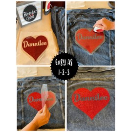 Baby It's Cold Outside Iron On Decal, Fabric Transfer, Iron-On Vinyl Decal, Iron On Stickers, Clothing Patches for Decoration, Iron On Almost Anything (White)