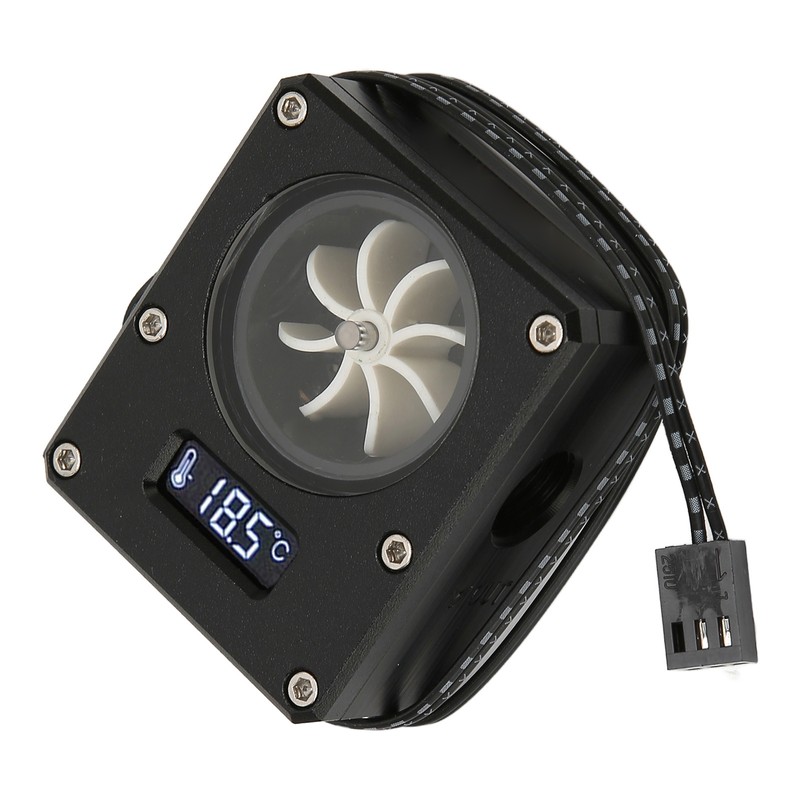 PC Water Cooling Meter 12V Small 3pin Interface G1/4 Thread