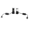 H4 Headlights Bulb Waterproof Aluminum LED Headlights Replacement for Automobile