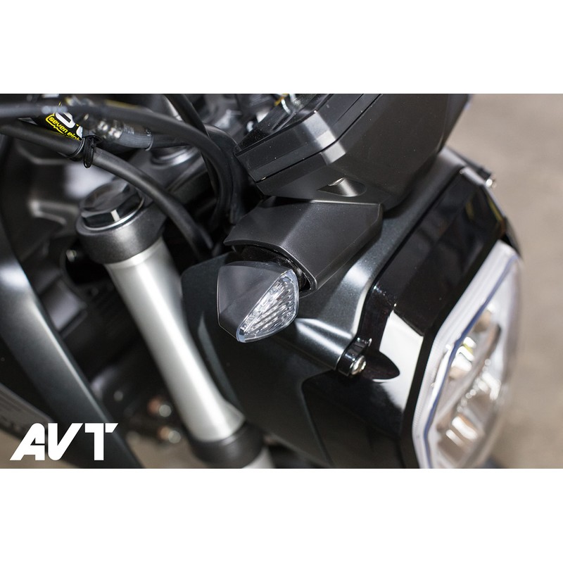 AVT Grom (2022 2023 2024 2025) FRONT Flush LED Turn