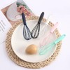 Mini Silicone Whisk, Egg Beater and Blender for Baking and