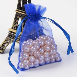 200 Piezas Bolsas de Organza, 7X9 CM Organza Bolsas de Regalo, Bolsas de Dulces para Boda, Fiesta, Cumpleaños, Navidad, Joyería, Caramelos, Auriculares, Recuerdos y Souvenirs