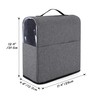 CURMIO Coffee Maker Dust Cover Compatible for Keurig K-Mini and