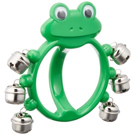 Zenon BHB-FRGR Bambina Handbell, Frog, Green