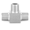 Stainless Steel Pipe Connector 3 Way BSPT Male Thread Hose
