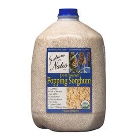 Organic DIY Popping Sorghum, Do It Yourself, Gluten Free, Lectin Free, Sorghum Kernels, Nature Nate's LLC