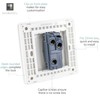 Trendi Modern 1 Gang 1 or 2 Way Screwless Rocker