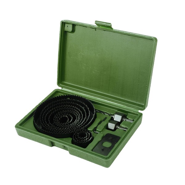 Jadever 16-Piece Bi-Metal Hole Saw, 3/4" to 5" (19-127mm), Includes