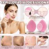 Linfático Contorno Facial Cepillo Y Exfoliante Cepillos